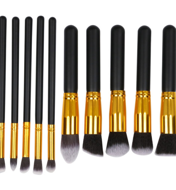 10Pcs-Makeup-Brushes-Set-Kit-Cosmetic-Tool-Powder-Foundation-Eyeshadow-Brush-US-0