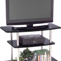 Convenience-Concepts-3-Tier-TV-Stand-for-Flat-Panel-TVs-up-to-32-Inch-or-80-Pound-0