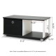Furinno-10003EXBR-Espresso-Finish-Living-Set-Center-Coffee-Table-with-4-Bin-Type-Drawers-0-0
