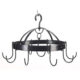 KITCHEN-BLACK-MINI-ROUND-UTENSILS-OR-POT-HANGER-RACK-NEW39003-0-1