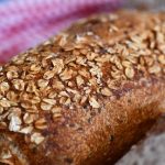 Semolina Bread With Black Sesame Seeds