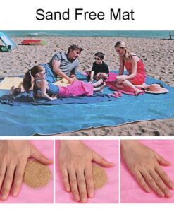 Outdoor Camping Mat Beach Mat Outdoor Travel Magic Sand Mat Beach Picnic Camping Waterproof Mattress Blanket Folding Beach Mat