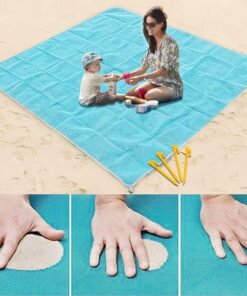 Outdoor Camping Mat Beach Mat Outdoor Travel Magic Sand Mat Beach Picnic Camping Waterproof Mattress Blanket Folding Beach Mat