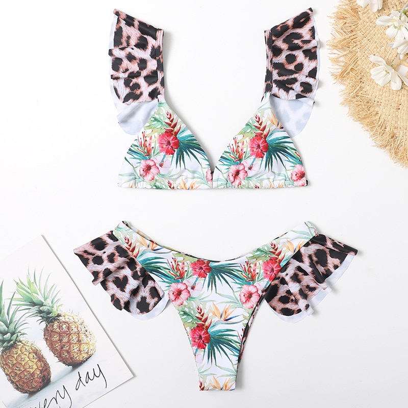 Cute-Bikinis-2021-Sexy-Bikini-Set-Micro-Bikini-Ruffle-Swimsuits-Female-Swimwear-Thong-Bathing-Suit-Brazilian-Biquini-Bather Cute Bikinis 2021 Sexy Bikini Set Micro Bikini Ruffle Swimsuits Female Swimwear Thong Bathing Suit Brazilian Biquini Bather