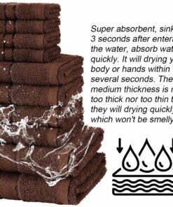 100%Turkish CottonTowels Bathroom High Quality Super Absorbent Luxury Soft Cotton Bathroom Towel Hand Towel toalla playa 34x74cm