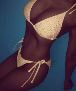Sexy Ladies Women Diamond Crystal Swimwear Bikini Set Push-Up Bandage Adjustment Swimsuit Bathing Suit Biquini Maillots De Bain