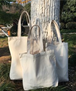 10 pcs Women Canvas Tote Bag Eco Shopping Bag Large Capacity Shoulder Bag For Women 2019 Female Foldable Beach Shopper Bag