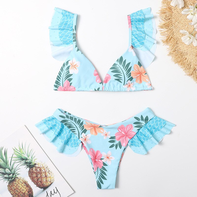 Cute-Bikinis-2021-Sexy-Bikini-Set-Micro-Bikini-Ruffle-Swimsuits-Female-Swimwear-Thong-Bathing-Suit-Brazilian-Biquini-Bather Cute Bikinis 2021 Sexy Bikini Set Micro Bikini Ruffle Swimsuits Female Swimwear Thong Bathing Suit Brazilian Biquini Bather