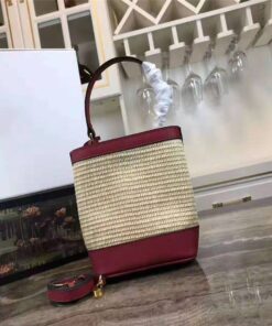 Woven Rattan Bag Round Straw Shoulder Bag Small Beach HandBags Women Summer Hollow Handmade Messenger Crossbody Bags